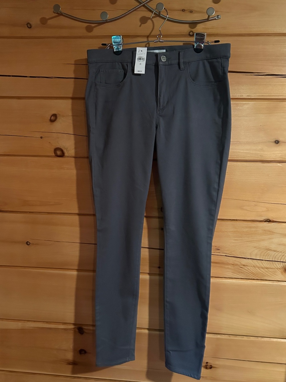 LOFT Gray Slim Leggings